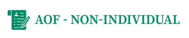 Account Opening Form - Non-Individual